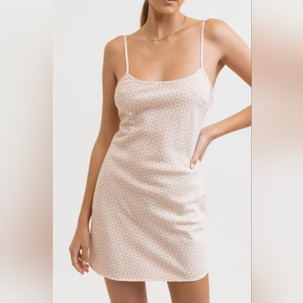 Rhythm geo slip dress